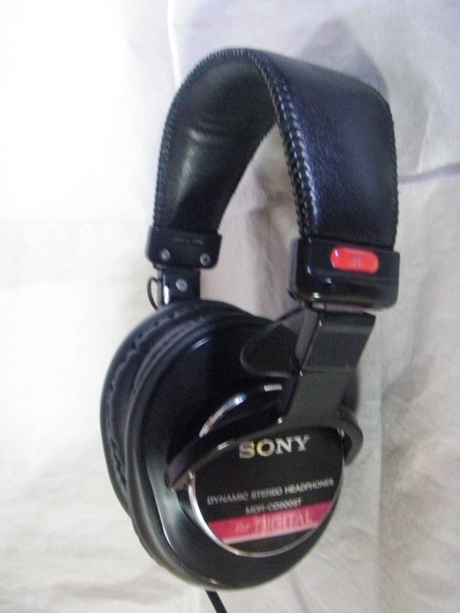 SONY MDR-CD900ST イヤーパッド新品互換品交換済 ダイナミック型密閉式