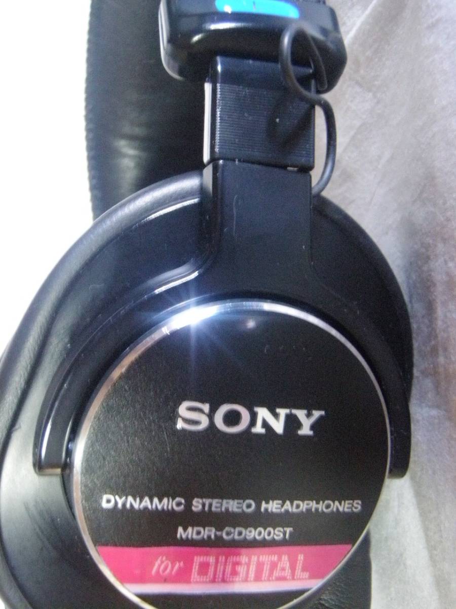 SONY MDR-CD900ST イヤーパッド新品互換品交換済 ダイナミック型密閉式