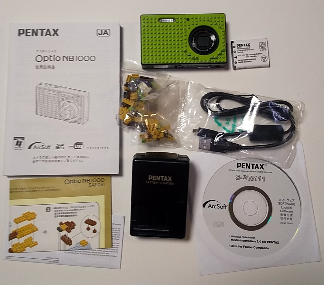 PENTAX コンパクトデジタルカメラ Optio NB1000 デジカメ サファリ