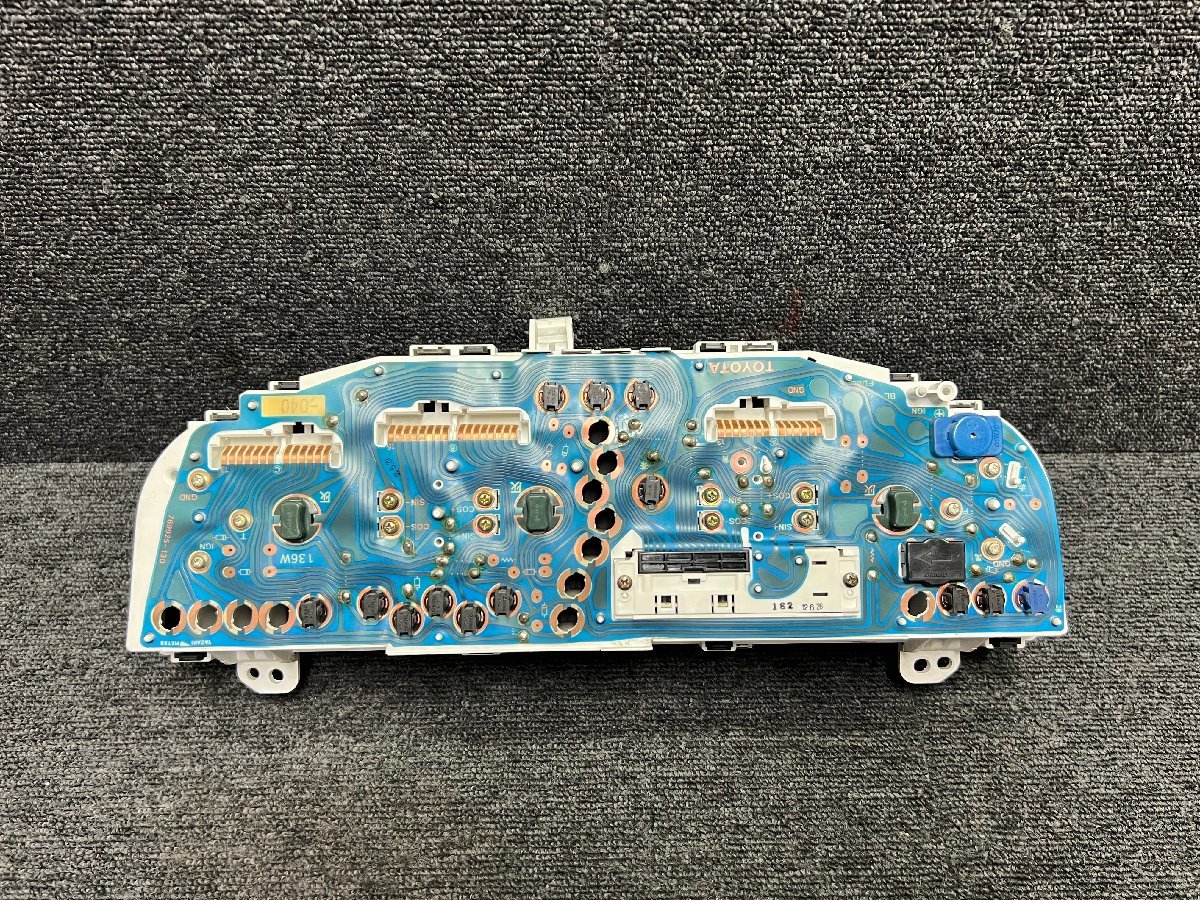 9740】AT210◇カリーナ 1.6GT 6MT 純正 スピードメーター 走行:183,961