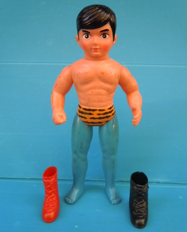 □当時物【タイガーマスク 中島製作所】全長24.5cm・重量117g・ブーツ