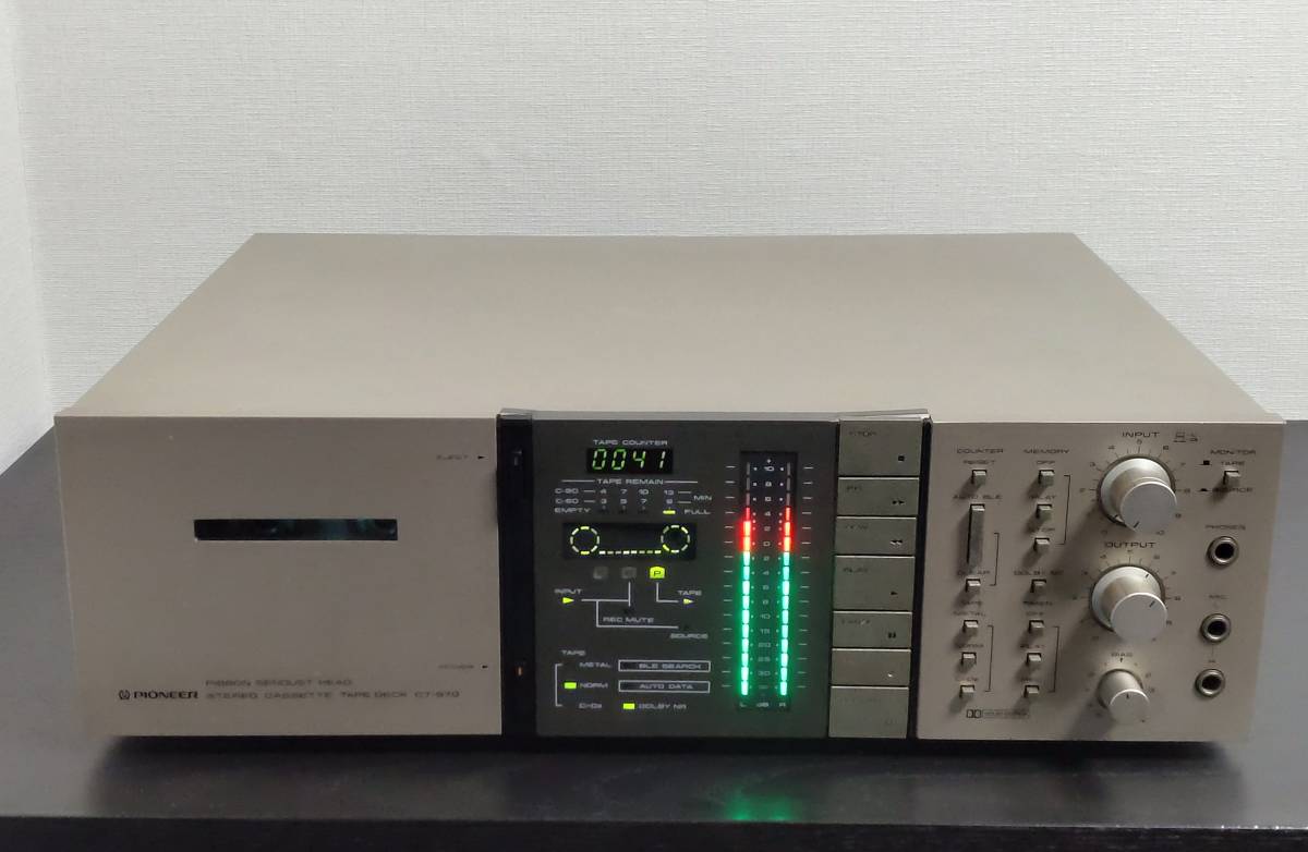 ジャンク・要修理Pioneer・パイオニア ☆ CT-970 ☆ 3ヘッド・BLE