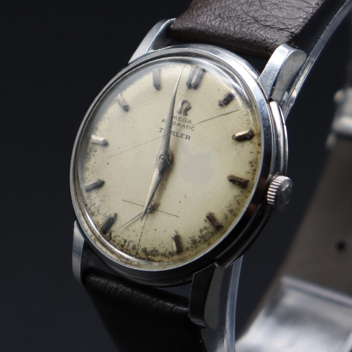 希少 cal.491 OMEGA TURLER オメガ チューラー Wネーム Ref.2862/2865 