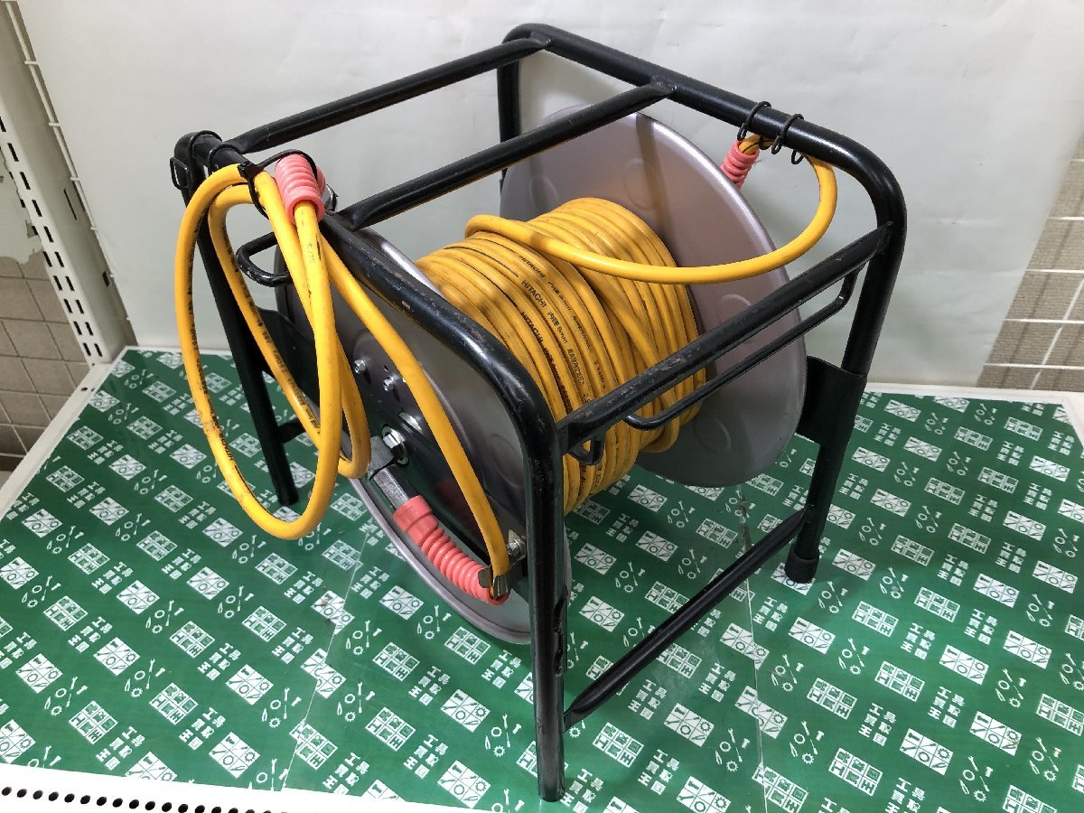 中古品 エア工具 高圧ホースリール 常圧 通常圧、高圧 IT8PEREAFKW0