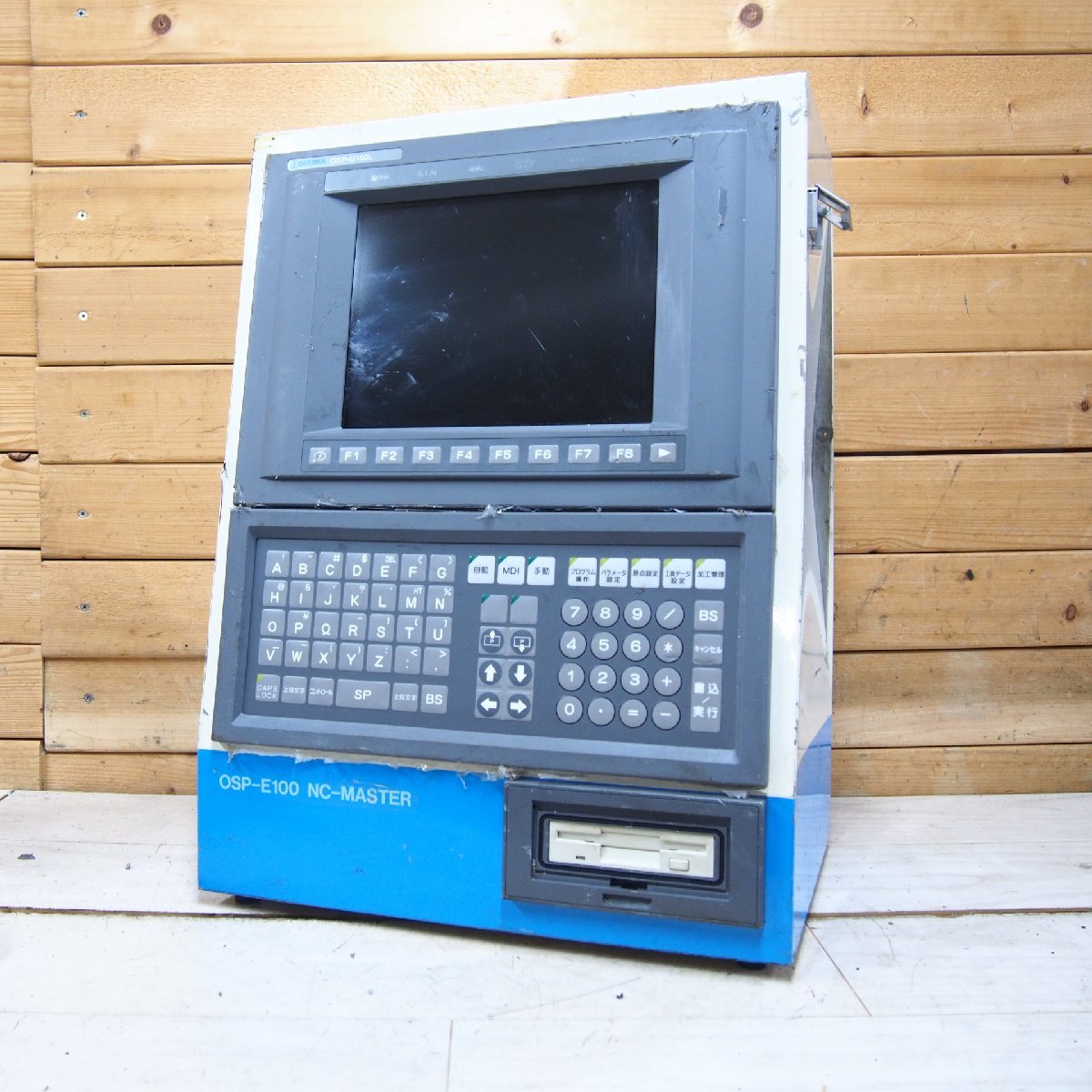 ☆【2H1018-19】 OKUM 大隈 制御インターフェースモジュール OSP-U100L MSP-E100 NC-MASTER ジャンク