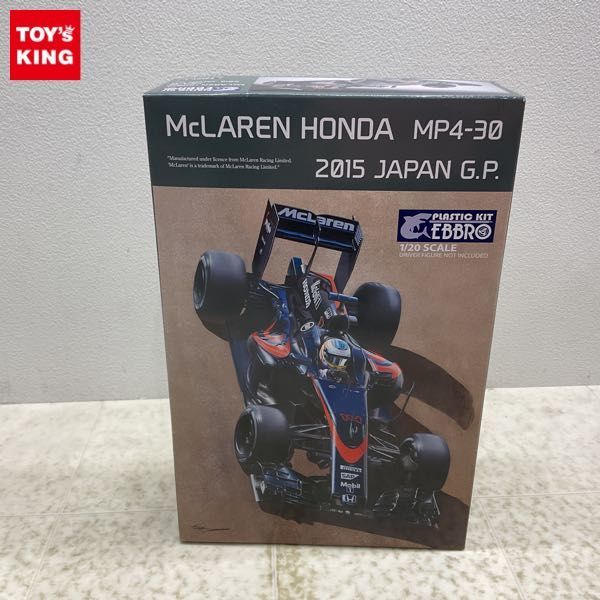 1円〜 エブロ 1/20 マクラーレン ホンダ MP4−30 2015 JAPAN G.P.