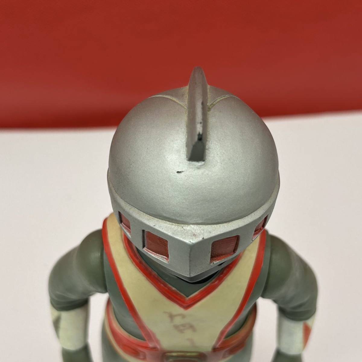 シルバー仮面ジャイアント 面取れ ソフビ 旧バンダイ 当時物