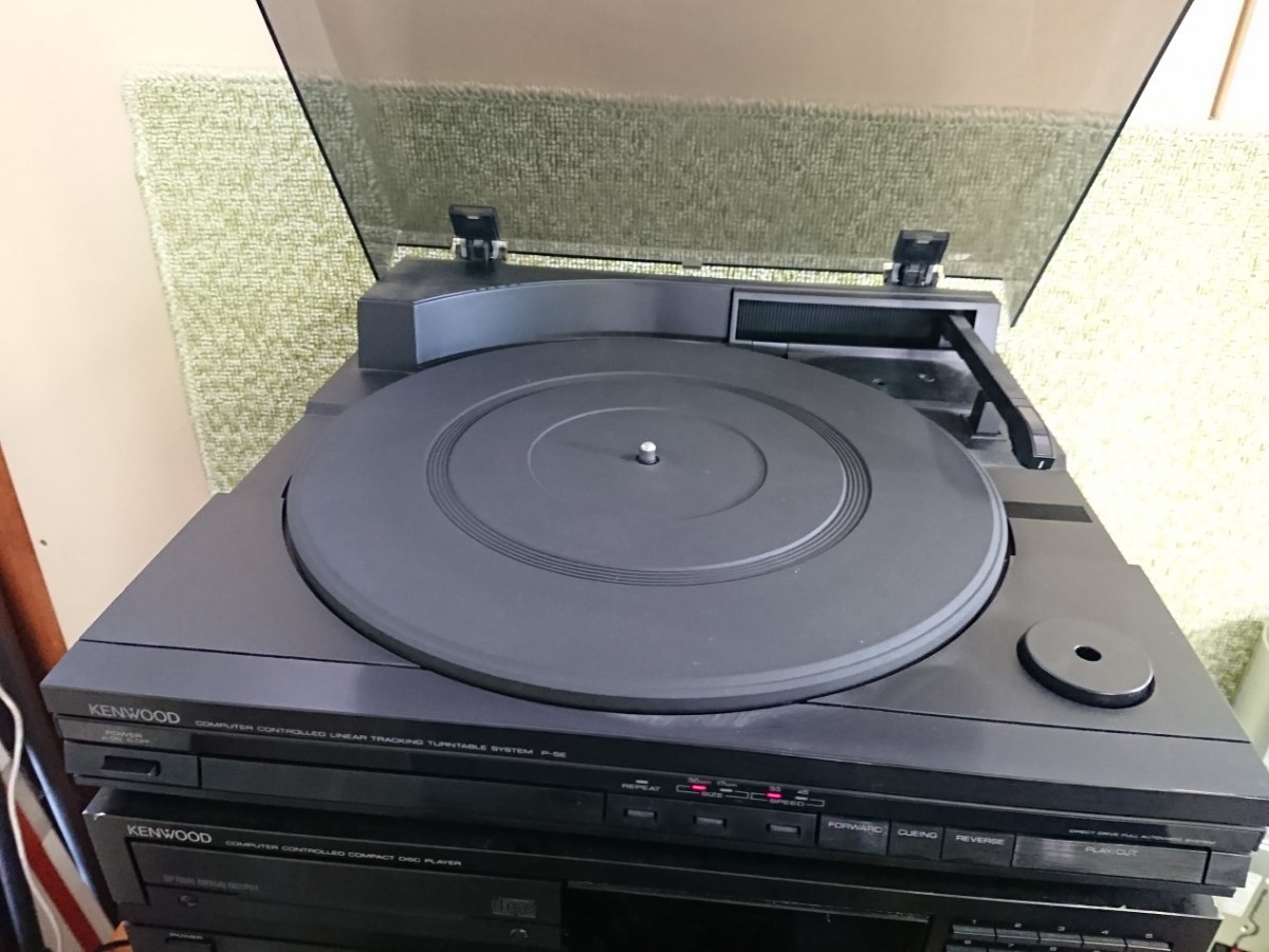 管理1316 KENWOOD ケンウッド システムコンポ スピーカーペア P-5E/DP