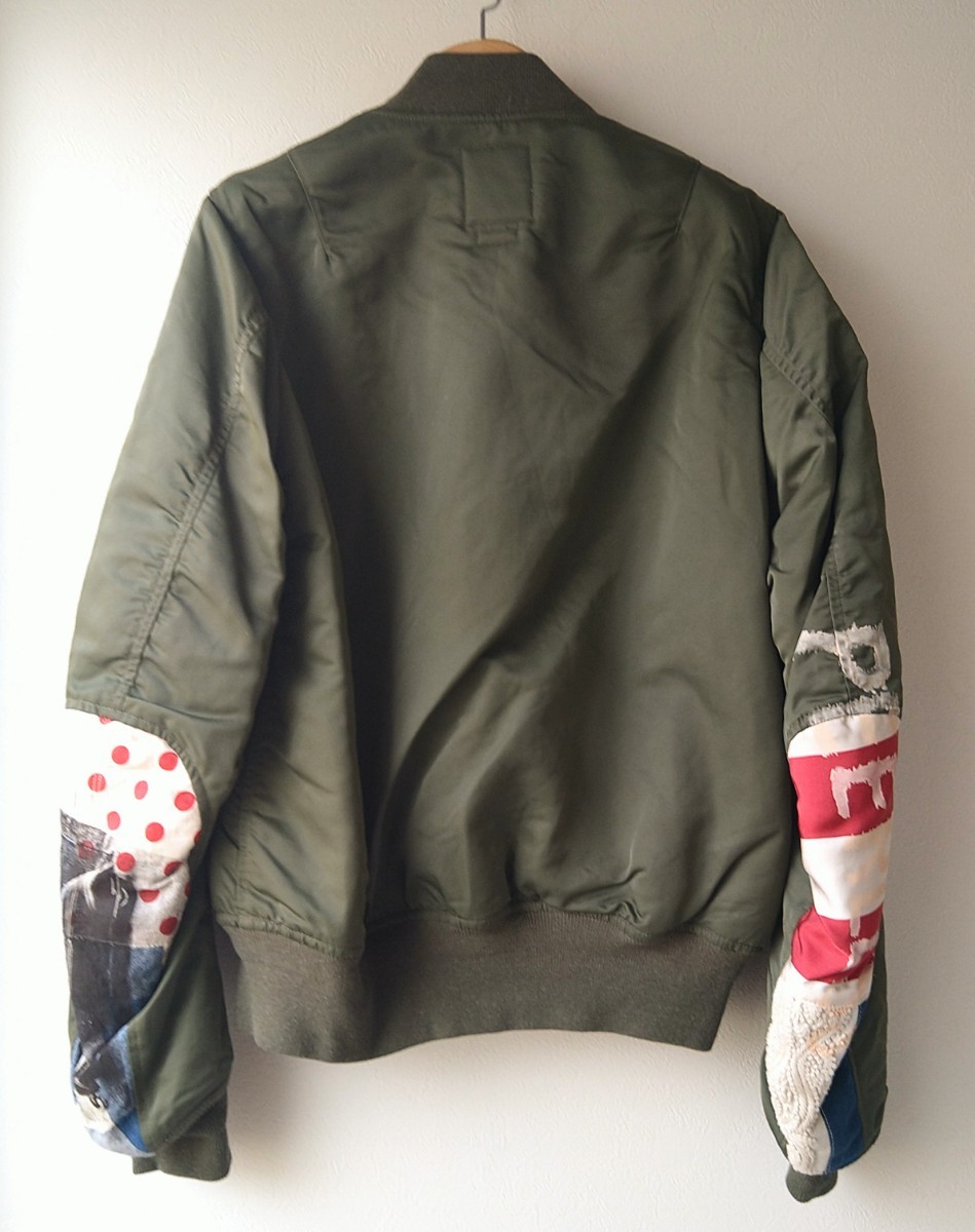 希少】新品 visvim THORSON JKT COLLAGE OLIVE size1 0119105013021 MA 