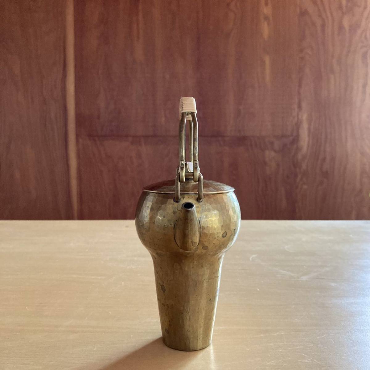 チロリ 鍛金製 銅 真鍮 酒器 工芸品 金属工芸 【公式通販】