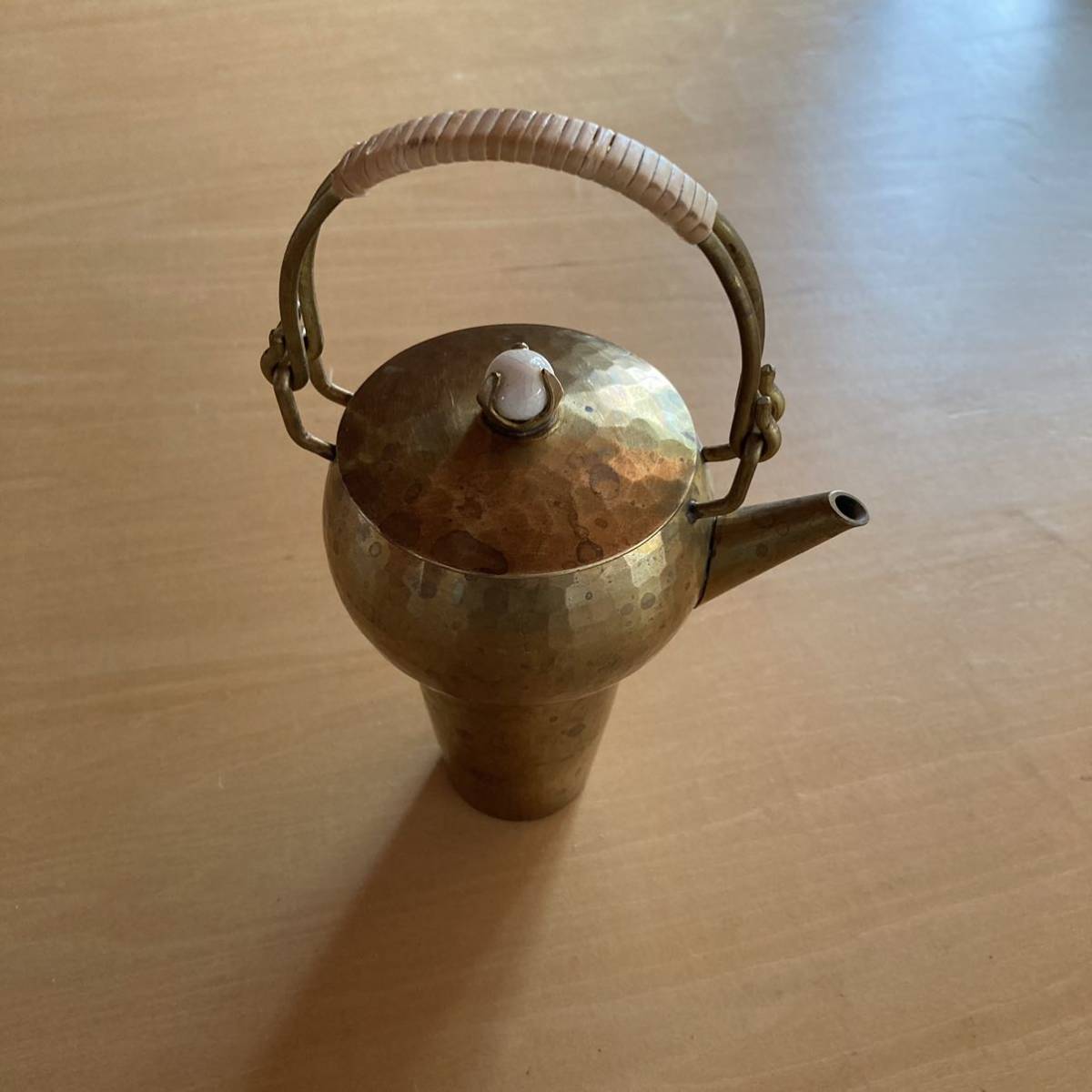 チロリ 鍛金製 銅 真鍮 酒器 工芸品 金属工芸 【公式通販】