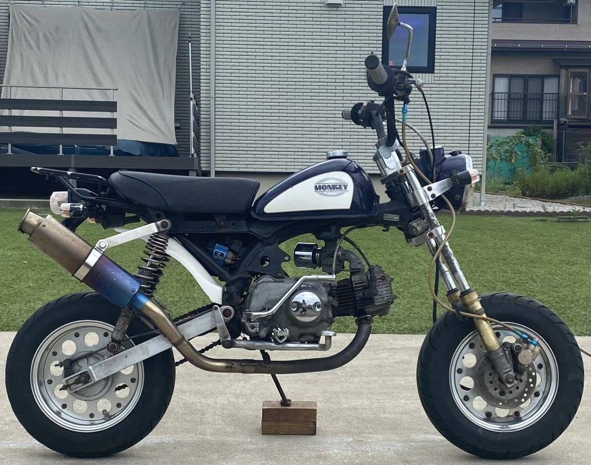 ホンダ モンキー 12V 実働 純正フレーム レストア 売り切り