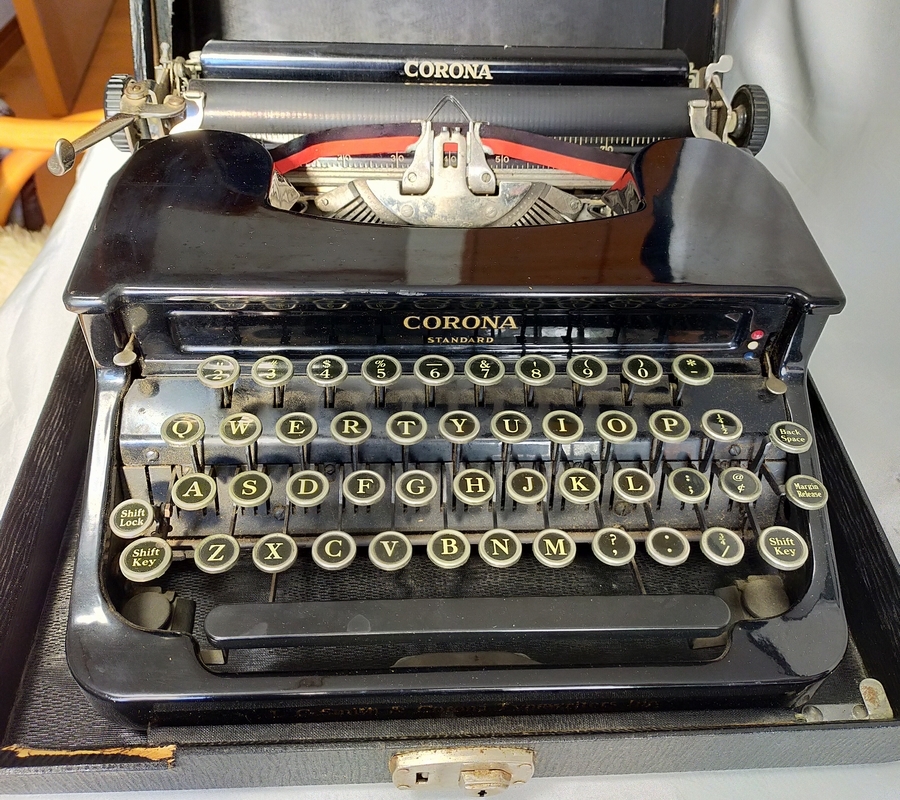 アンティーク タイプライター CORONA STANDERD(タイプライター)｜売買