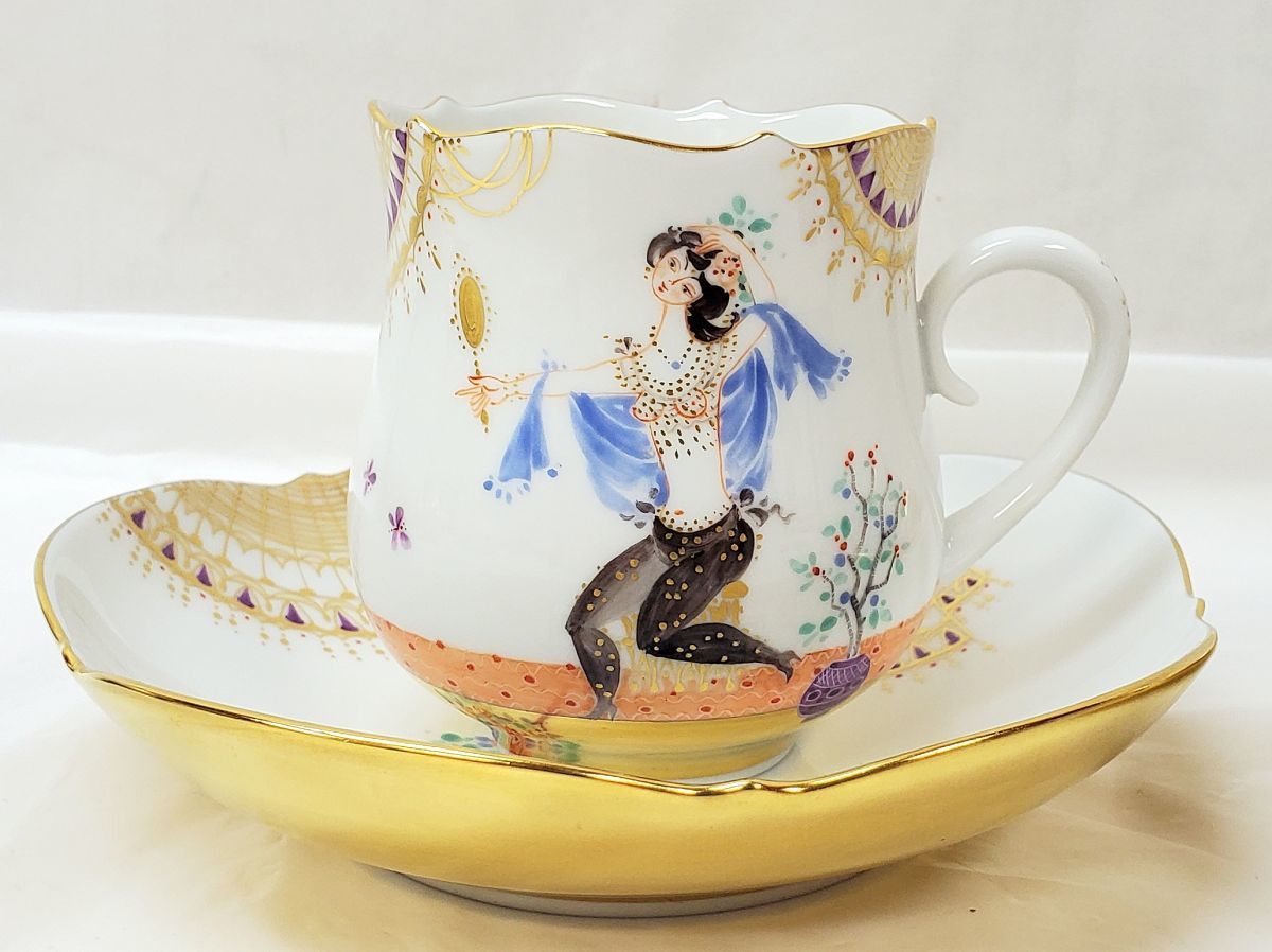 Meissen マイセン アラビアンナイト カップ＆ソーサー（マイセン 