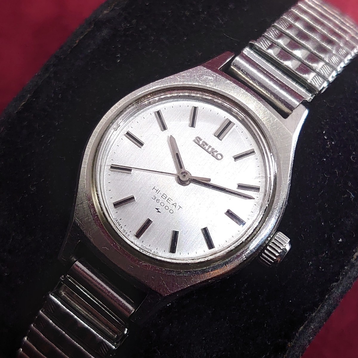 A65【動作品】手巻き SEIKO HI-BEAT 36000 1944-0011 レディース腕時計 