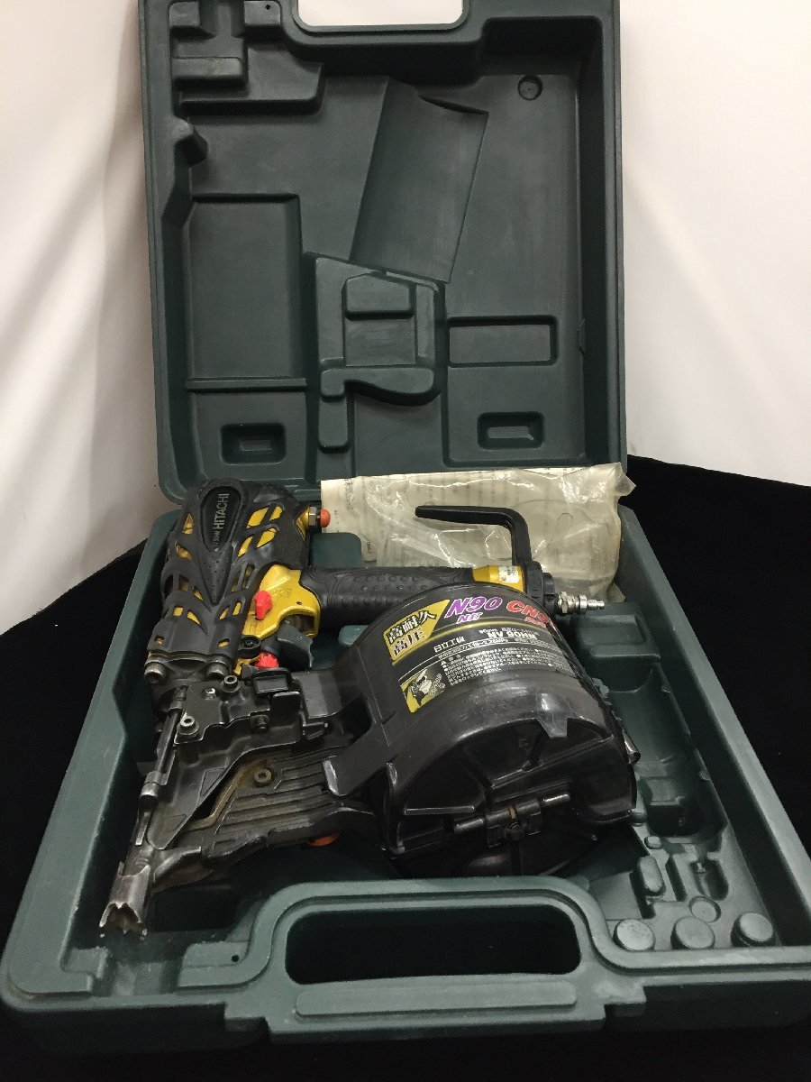 中古品】日立工機 90mm高圧ロール釘打ち機 NV90HM /ITV7ZSJ89CSO