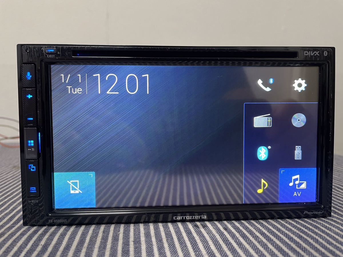 [中古品]FH-8500DVS　paioneer カロッツェリア 動作確認済み