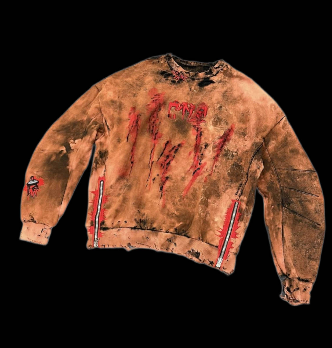 cvtvlist usual 初期custom crewneck 