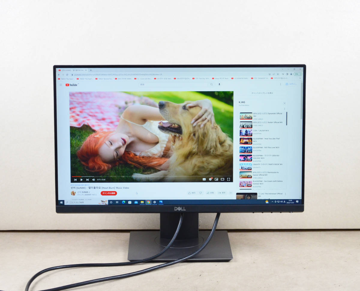 3958 DELL 21.5型ワイド P2219H フルHD ゲーミング HDMI/DP端子 回転