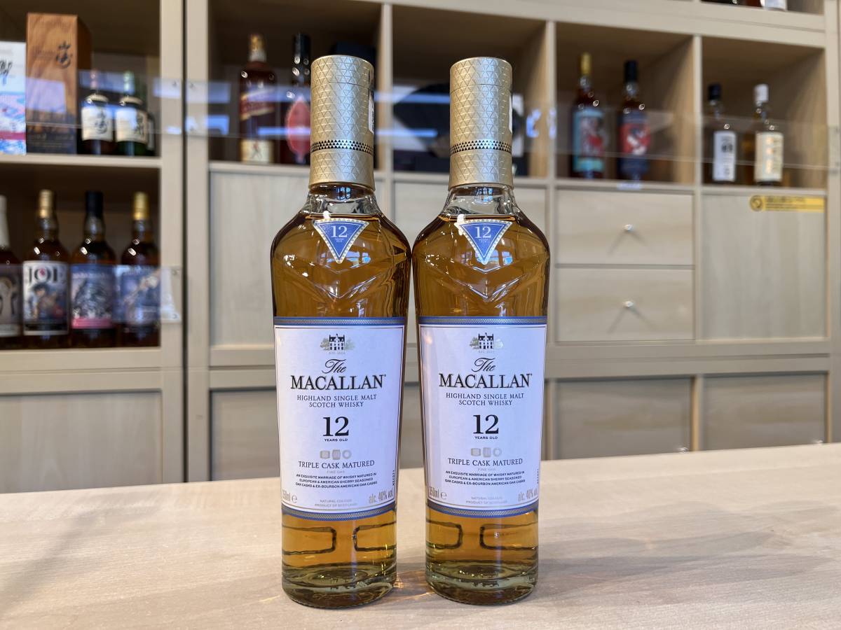 マッカラン 12年 トリプルカスク 350ml 2本セット The Macallan マッカラン12年トリプルカスク 350ml 2本セット ザ