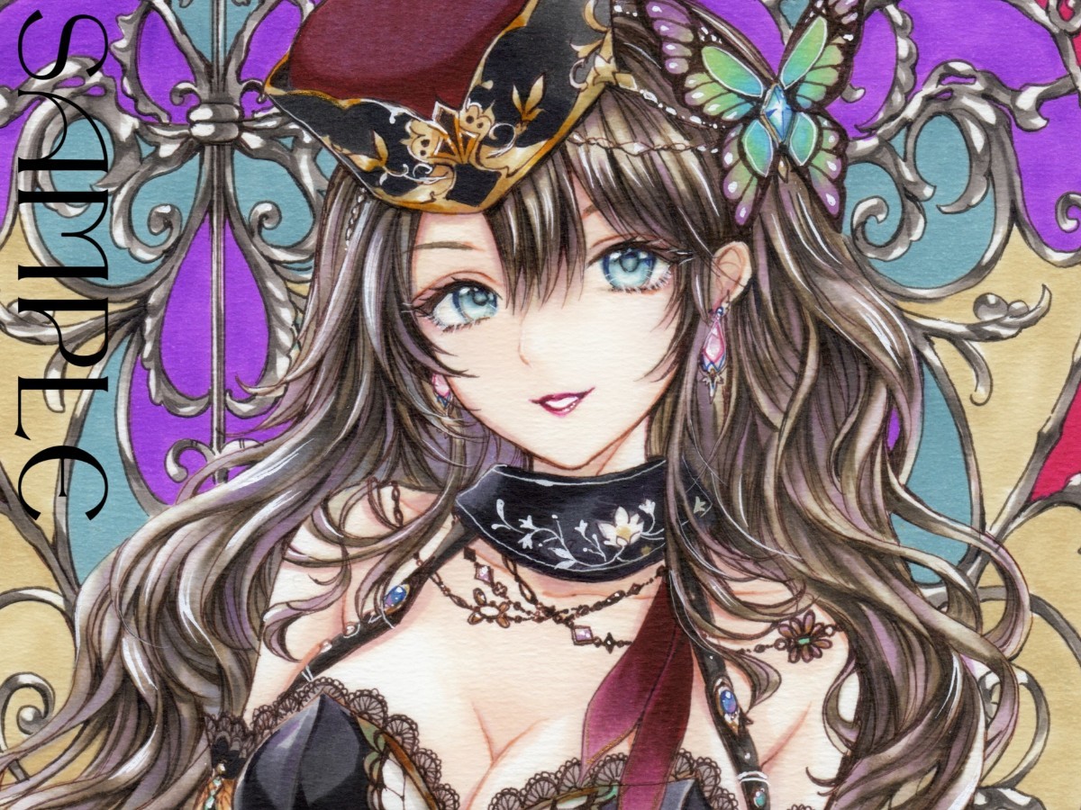 創作【門番】手描きイラスト