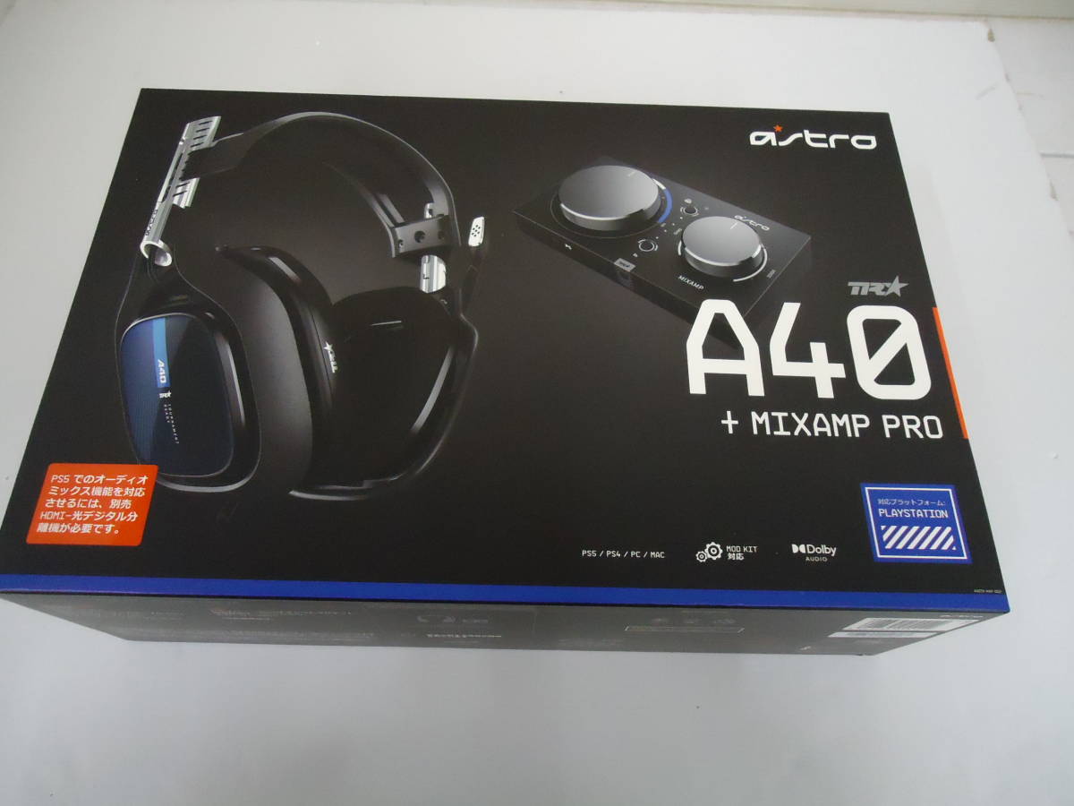 S3254 ※動作未確認※ oASTRO Gaming A40 ゲーミングヘッドセット +