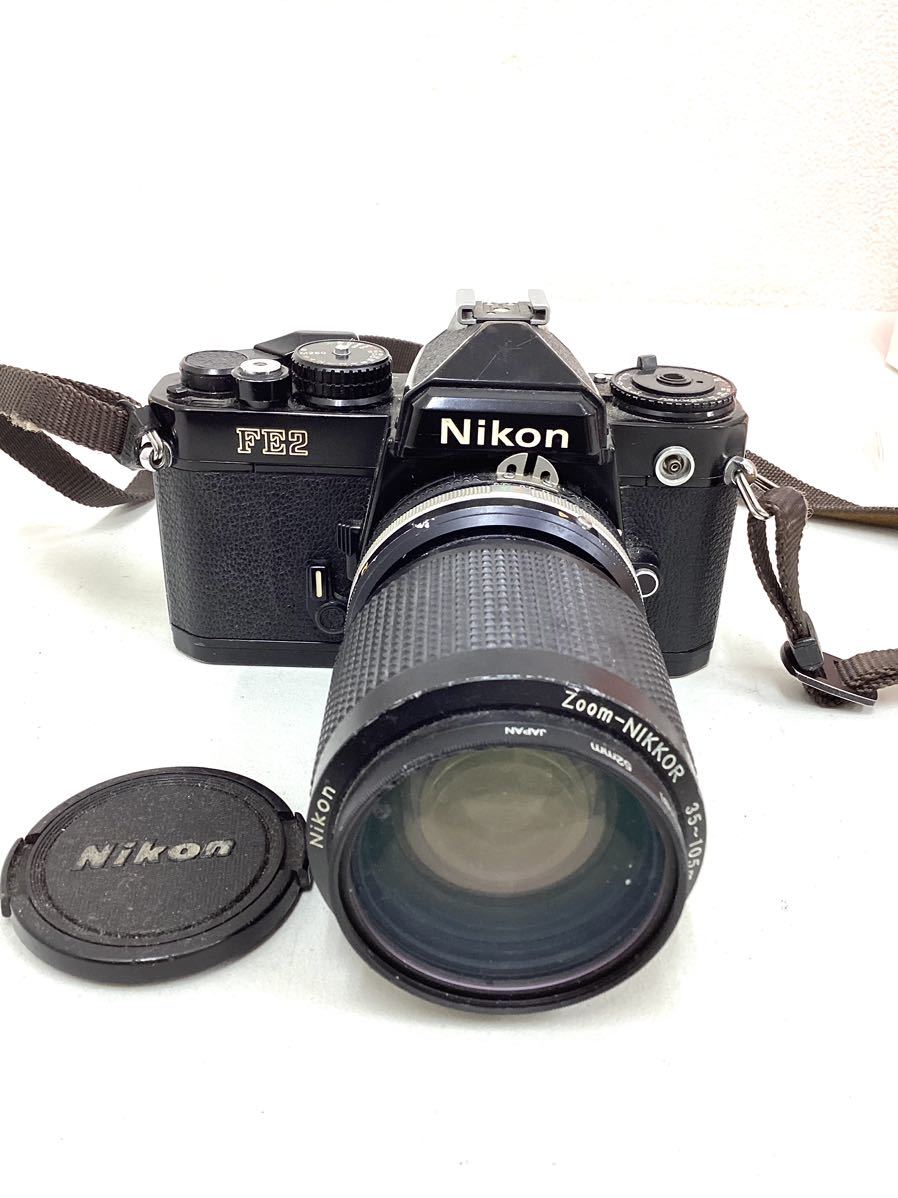 NIKON F2 nippon kogaku 105mm フィルムカメラ Nikon ニコンF2 フィルムカメラ NIKKOR 35~105mm 1:3.5~4.5 1992435