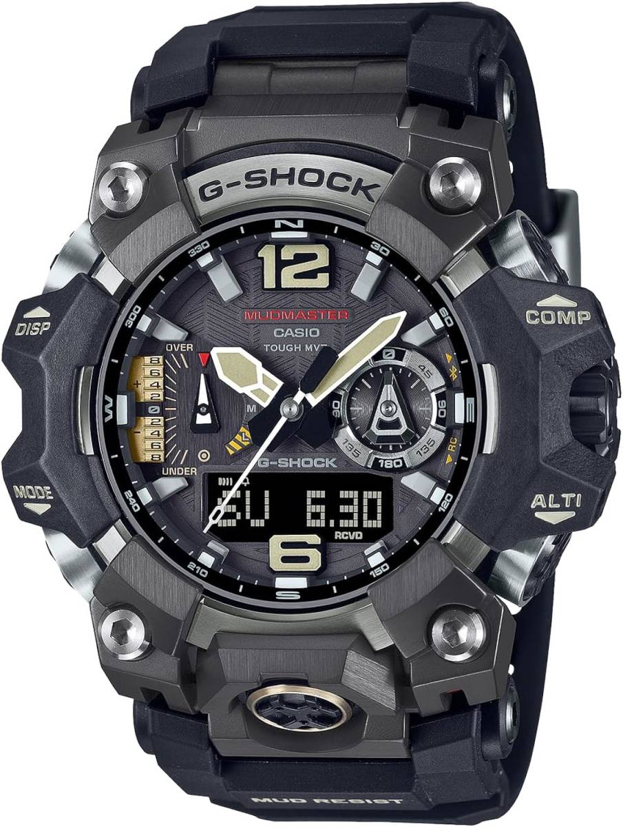 送料無料★国内正規品★新品・未使用★CASIO G-SHOCK MUDMASTER Bluetooth搭載 電波ソーラー GWG-B1000-1AJF★定価￥121，000