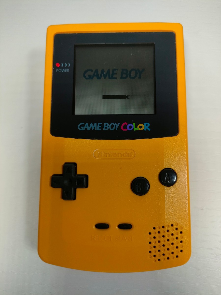送料無料，豊富な GB ゲームボーイカラー 本体 イエロー ゲームボーイ GBC 任天堂 NINTENDO COLOR(本体)｜売買されたオークション情報、yahooの商品情報をアーカイブ公開 - オークファン 本体、アクセサリー