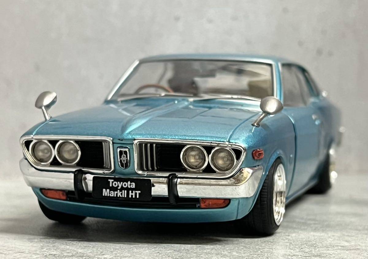 アシェット 国産名車 1/24 トヨタ マークⅡ HT L カスタム 旧車