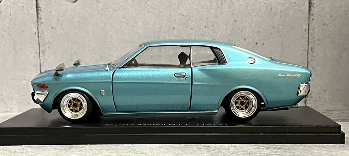 アシェット 国産名車 1/24 トヨタ マークⅡ HT L カスタム 旧車 ミニカー