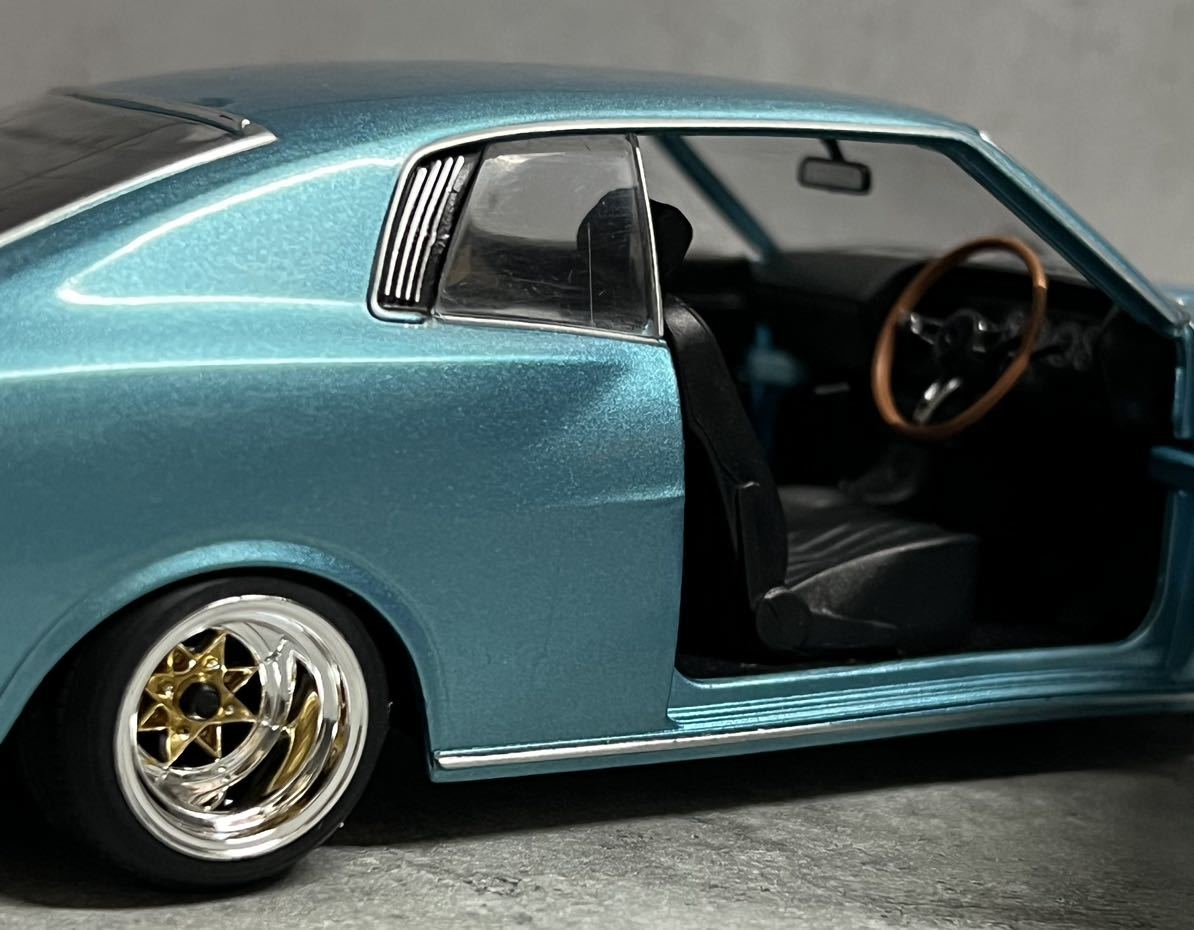 国産名車1/24マークIIカスタム アシェット 国産名車 1/24 トヨタ マークⅡ HT L カスタム 旧車