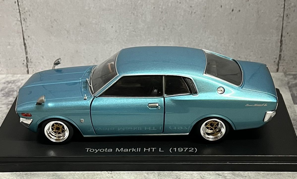 アシェット 国産名車 1/24 トヨタ マークⅡ HT L カスタム 旧車