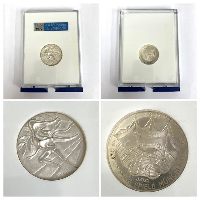 記念メダル第20回 オリンピックミュンヘン大会 公式参加 メダル