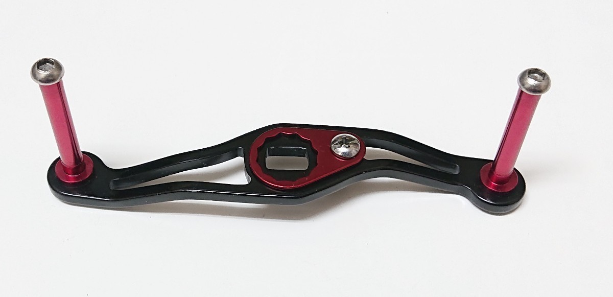 送料120円】ダイワ T3 AIR 8.6 純正ハンドル ノブ軸間80mm 左ナット付