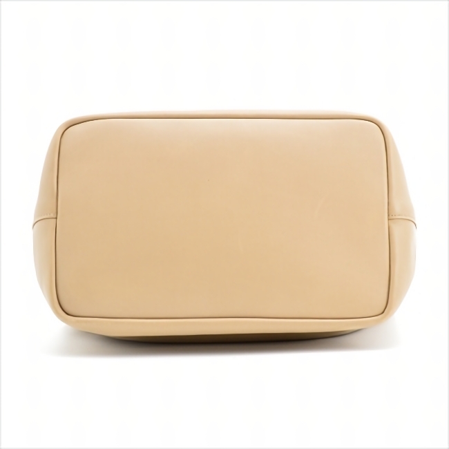 GUCCI グッチ 美品 正規品 ヴィンテージ バンブー ショルダーバッグ ワンショルダー レザー 本革 レディース ベージュ