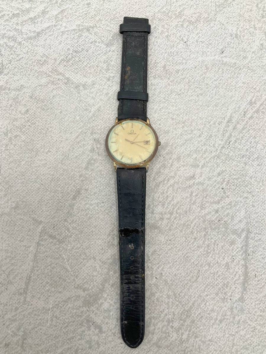 ★時計☆OMEGA オメガ DeVille デビル メンズ 腕時計 デイト 中古品