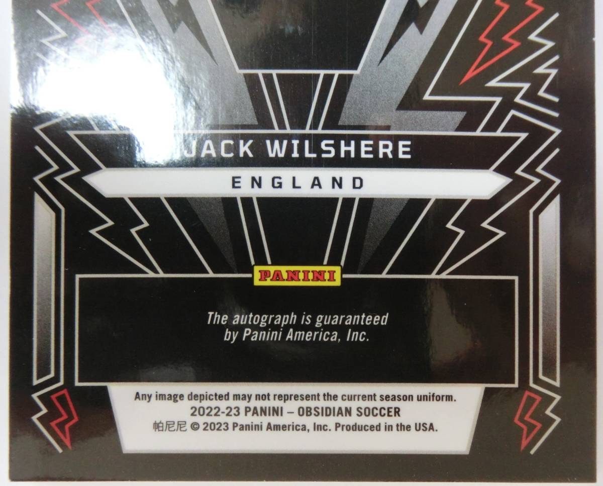 ジャック・ウィルシャー Jack Wilshere auto アーセナル イングランド
