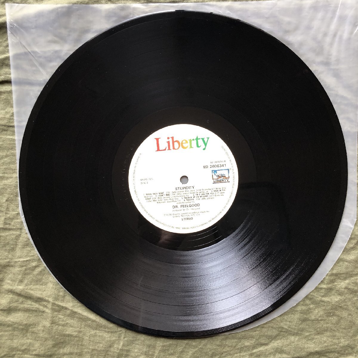 傷なし美盤 英国 本国盤 ドクター・フィールグッド Dr. Feelgood LP 