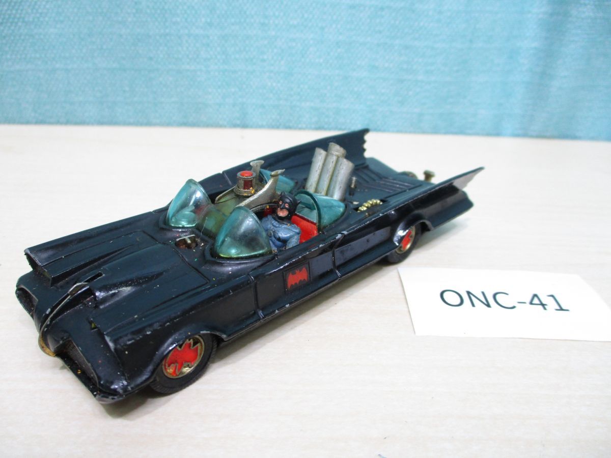 コONC-41 【当時物】CORGI TOYS コーギー■BATMAN BATMOBILE バットマン バットモービル■英国製/長さ約13.5cm■昭和レトロ