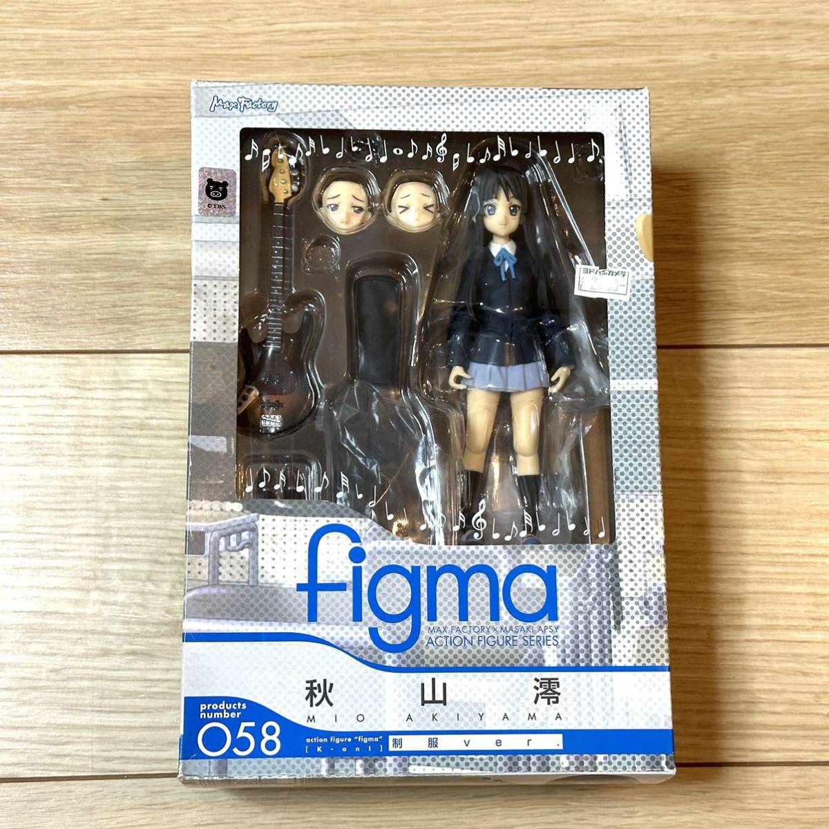 けいおん！　figma 6体セット figma けいおん! 6体セット 平沢唯、秋山澪、琴吹紬、田井中律、