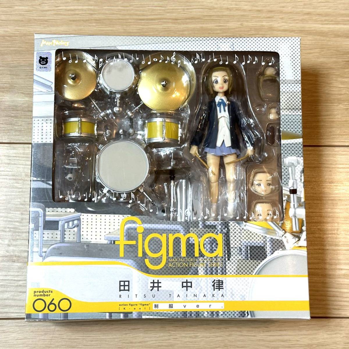 けいおん！　figma 6体セット figma けいおん! 6体セット 平沢唯、秋山澪、琴吹紬、田井中律、