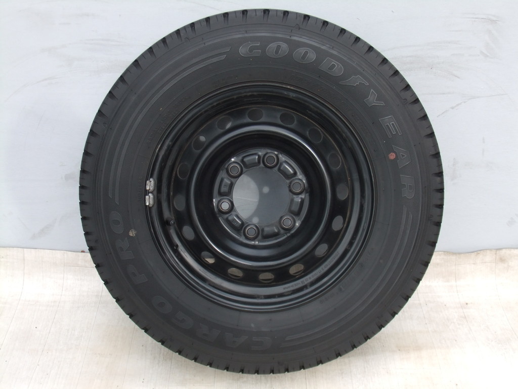 トヨタ純正ホイール 200系 ハイエース 6J 139.7 +35 夏 2025年製 バリ溝