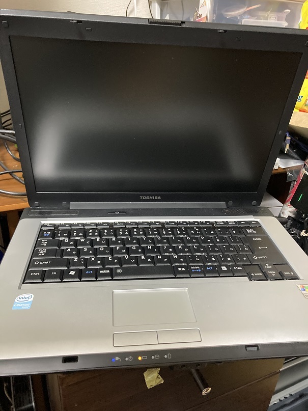 【訳あり】TOSHIBA Satellite T31 Intel Core2Duo T7100 1.8GHz/2GB/160GB/WXGA/Win-XP Pro32 SP3