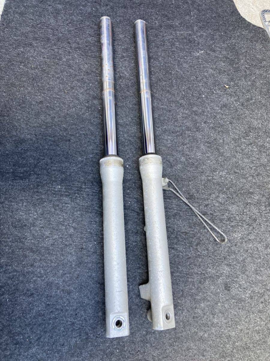 HONDA ホンダ　エイプ50 100 AC16 HC07 フロントフォークセット　フロントサスペンション 実働車外し　格安売り切り！エイプ　CB xr100