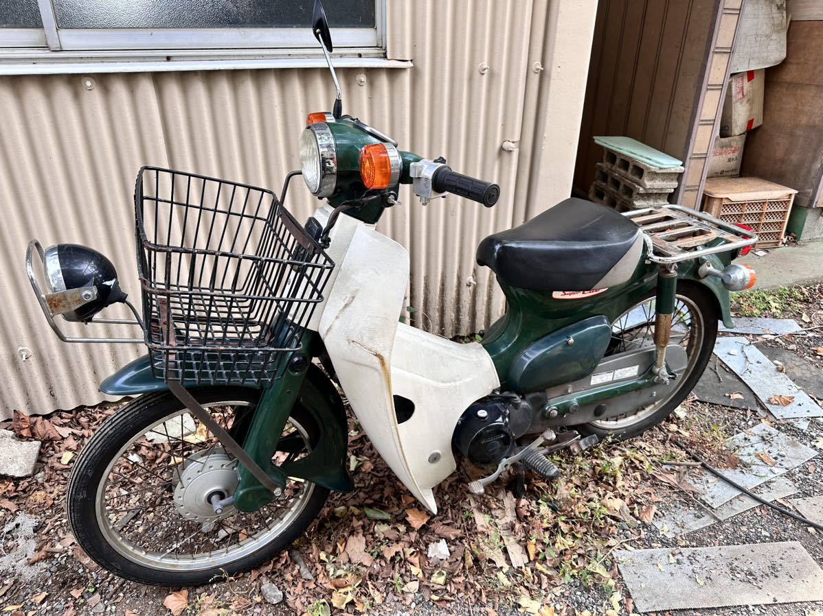 スーパーカブ HONDA 0 インジェクション 自賠保険で乗れます エンジン