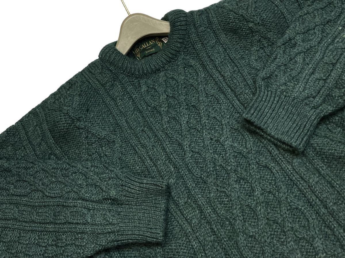大きいサイズ/XXL！極美品 本場アイルランド製 CALLAN カラン 極暖 