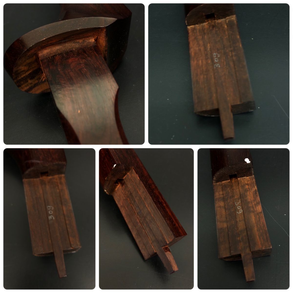 三味線 東さわり　全長95cm 短棹 26mm 中棹　収納袋付き 【308-085#100】 三味線 中棹 激虎トチ