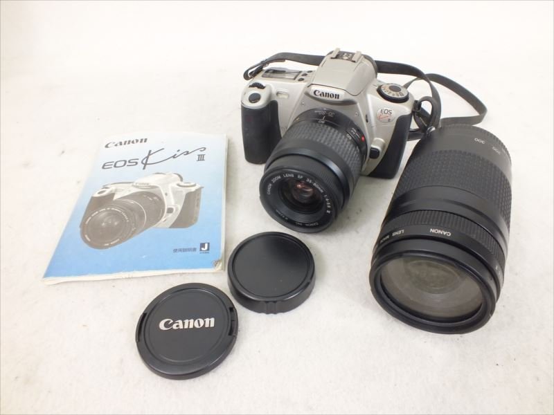 ♪ Canon キャノン EOS Kiss III フィルム一眼レフ EF 35-80mm 1:4-5.6 III