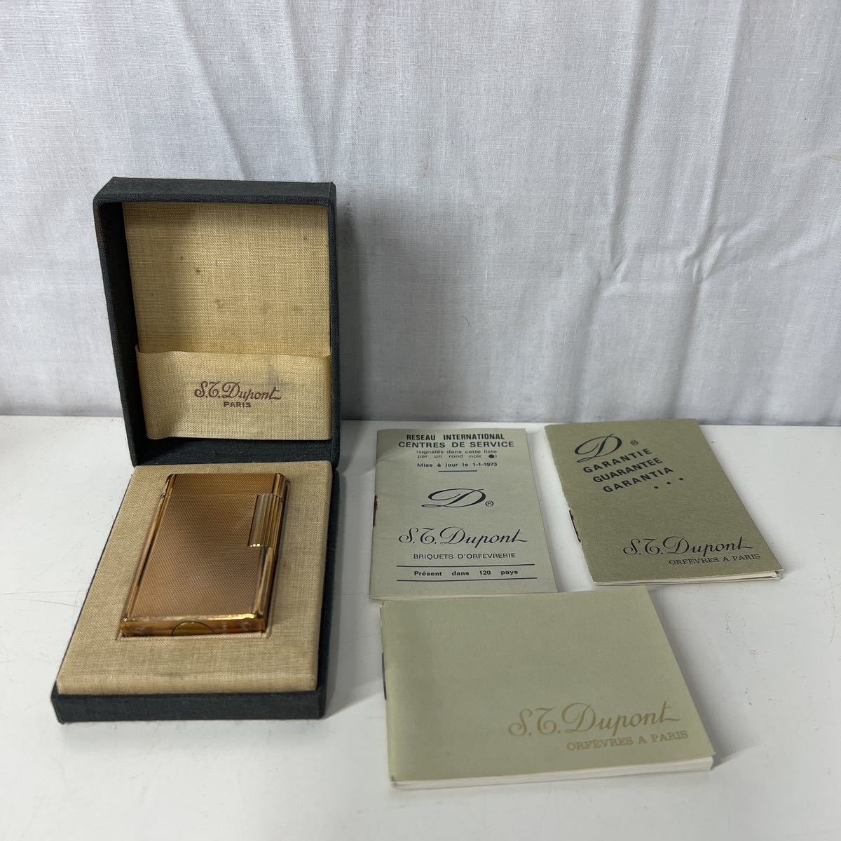 正規品) S.T.Dupont デュポン ライター 空箱デュポン ライター 箱付き 